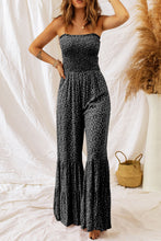 Load image into Gallery viewer, Floral Spaghetti Strap Wide Leg Jumpsuit