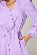 Load image into Gallery viewer, Double Take Full Size Drawstring Long Sleeve Romper