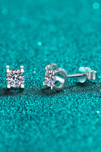 Load image into Gallery viewer, Limitless Love 1 Carat Moissanite Stud Earrings
