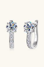 Load image into Gallery viewer, 2 Carat Moissanite 925 Sterling Silver Earrings