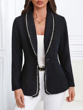 Load image into Gallery viewer, Single-Breasted Lapel Collar Blazer