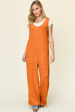Load image into Gallery viewer, Double Take Full Size Texture Sleeveless Wide Leg Jumpsuit