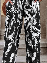 Load image into Gallery viewer, Printed Spaghetti Strap Jumpsuit with Pockets
