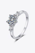 Load image into Gallery viewer, 1.2 Carat Moissanite Heart Ring