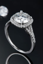 Load image into Gallery viewer, 3 Carat Moissanite Halo Ring