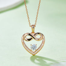Load image into Gallery viewer, Moissanite 925 Sterling Silver Heart Necklace