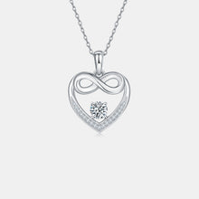 Load image into Gallery viewer, Moissanite 925 Sterling Silver Heart Necklace