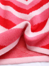 Load image into Gallery viewer, Heart Mock Neck Long Sleeve Sweater