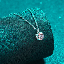 Load image into Gallery viewer, 1 Carat Moissanite 925 Sterling Silver Necklace