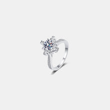 Load image into Gallery viewer, 1 Carat Moissanite 925 Sterling Silver Ring