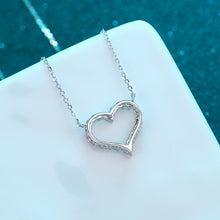 Load image into Gallery viewer, Moissanite 925 Sterling Silver Heart Shape Necklace
