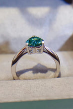 Load image into Gallery viewer, 1 Carat Moissanite Heart 925 Sterling Silver Ring