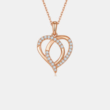 Load image into Gallery viewer, Moissanite 925 Sterling Silver Heart Shape Necklace