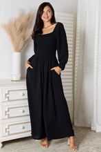 Load image into Gallery viewer, Double Take Square Neck Jumpsuit with Pockets