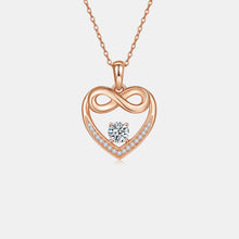 Load image into Gallery viewer, Moissanite 925 Sterling Silver Heart Necklace