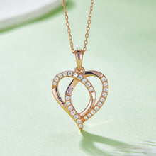 Load image into Gallery viewer, Moissanite 925 Sterling Silver Heart Shape Necklace