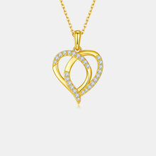Load image into Gallery viewer, Moissanite 925 Sterling Silver Heart Shape Necklace