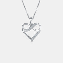 Load image into Gallery viewer, Moissanite 925 Sterling Silver Heart Necklace