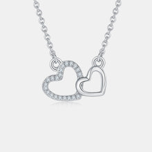 Load image into Gallery viewer, Moissanite 925 Sterling Silver Heart Necklace