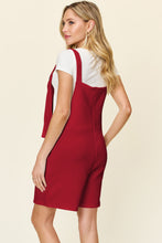 Load image into Gallery viewer, Double Take Full Size Texture Sleeveless Romper