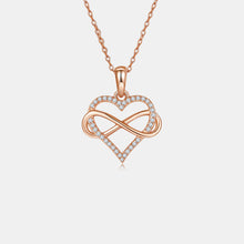 Load image into Gallery viewer, Moissanite 925 Sterling Silver Heart Shape Necklace