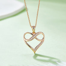 Load image into Gallery viewer, Moissanite 925 Sterling Silver Heart Necklace