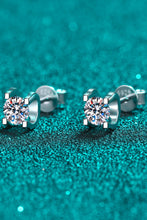 Load image into Gallery viewer, Limitless Love 1 Carat Moissanite Stud Earrings