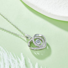 Load image into Gallery viewer, Moissanite 925 Sterling Silver Heart Shape Necklace