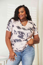 Load image into Gallery viewer, Double Take Tie-Dye V-Neck T-Shirt