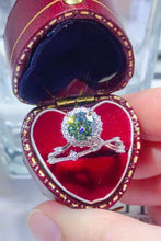 Load image into Gallery viewer, 1 Carat Moissanite Platinum-Plated Ring