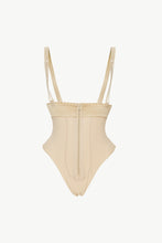 Load image into Gallery viewer, Full Size Adjustable Strap Zip-Up Shaping Bodysuit