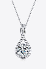 Load image into Gallery viewer, 2 Carat Moissanite 925 Sterling Silver Necklace