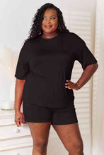 Load image into Gallery viewer, Basic Bae Full Size Soft Rayon Half Sleeve Top and Shorts Set