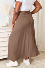 Load image into Gallery viewer, Double Take Full Size Soft Rayon Drawstring Waist Maxi Skirt Rayon