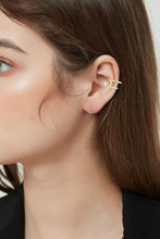 Load image into Gallery viewer, Moissanite 925 Sterling Silver Cuff Earrings