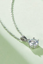 Load image into Gallery viewer, 1 Carat Moissanite 925 Sterling Silver Necklace