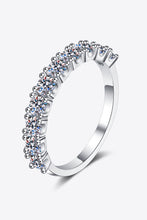 Load image into Gallery viewer, 1 Carat Moissanite Half-Eternity Ring