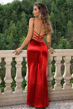 Load image into Gallery viewer, Strappy Backless Maxi Dress - hc
