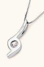 Load image into Gallery viewer, 1 Carat Moissanite 925 Sterling Silver Necklace
