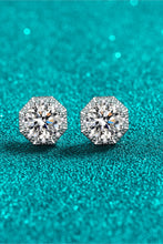 Load image into Gallery viewer, 2 Carat Moissanite 925 Sterling Silver Stud Earrings
