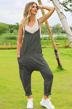 Load image into Gallery viewer, Double Take Full Size Sleeveless V-Neck Pocketed Jumpsuit