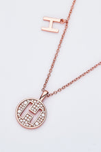 Load image into Gallery viewer, Moissanite A to J Pendant Necklace