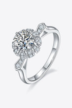 Load image into Gallery viewer, 1 Carat Moissanite 925 Sterling Silver Ring
