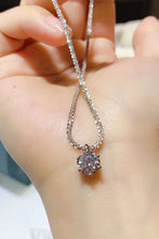 Load image into Gallery viewer, 1 Carat Moissanite 925 Sterling Silver Necklace