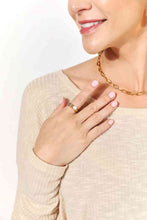 Load image into Gallery viewer, Adored Pearl Stainless Steel Open Ring