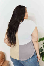 Load image into Gallery viewer, Double Take Color Block V-Neck Knit Top