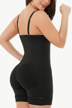 Load image into Gallery viewer, Full Size Zip Up Under-Bust Shaping Bodysuit
