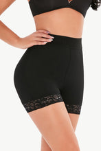 Load image into Gallery viewer, Full Size Pull-On Lace Trim Shaping Shorts