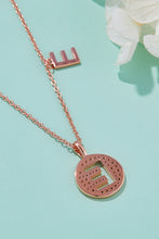 Load image into Gallery viewer, Moissanite A to J Pendant Necklace