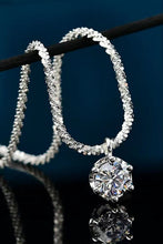 Load image into Gallery viewer, 1 Carat Moissanite 925 Sterling Silver Necklace